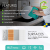 Toalla de cocina Biodegradable personalizada, paño de cocina sueco fácil de limpiar, esponja de celulosa para limpieza de agua, juego de paños de limpieza
