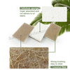 Esponja exfoliante de fibra de celulosa compostable para cocina, biodegradable, a base de plantas, ecológica, ecológica